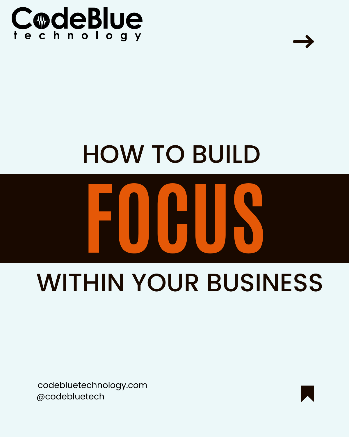 how to create focus in your organization