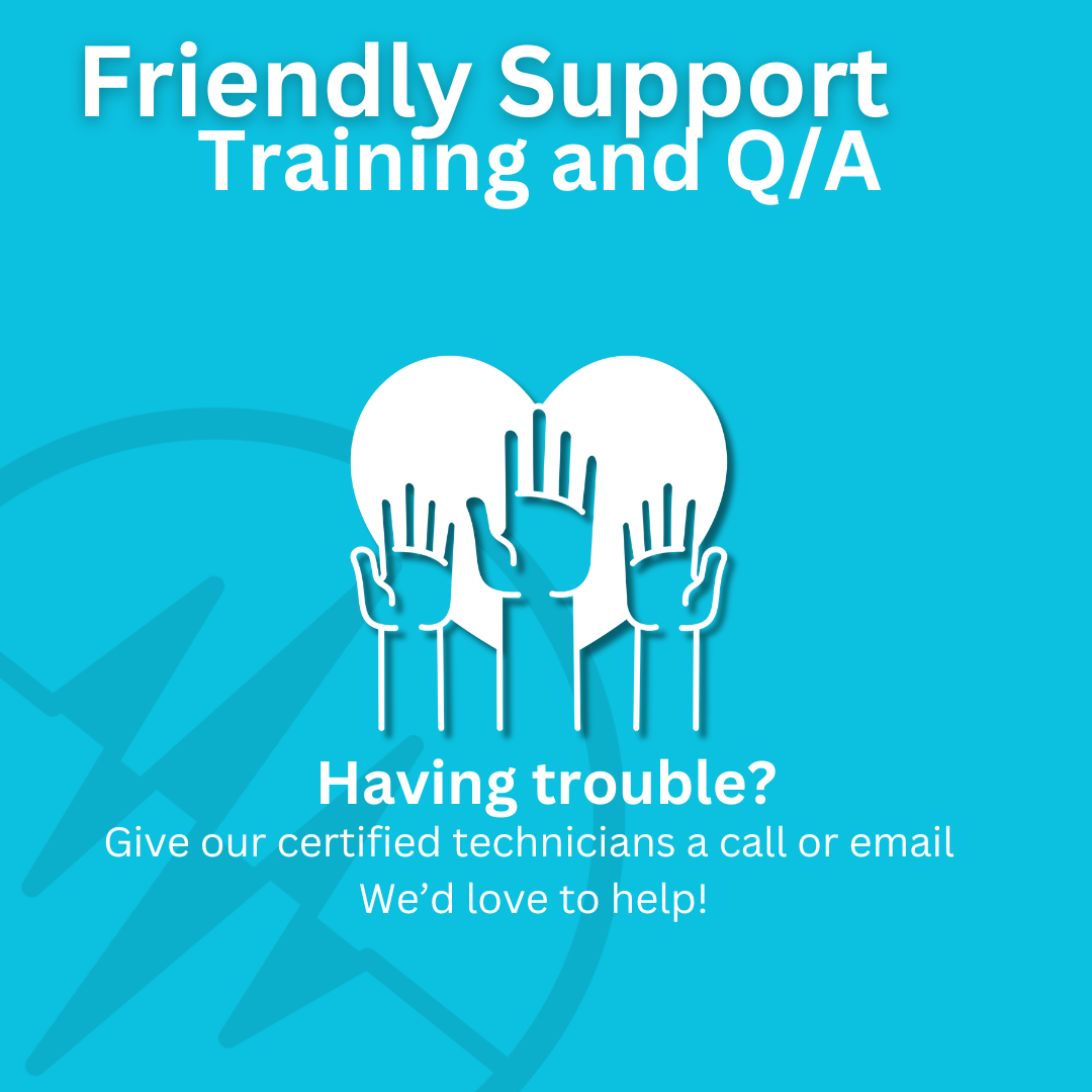 Friendly support staff here to help your staff get the help they need with their phones and technology