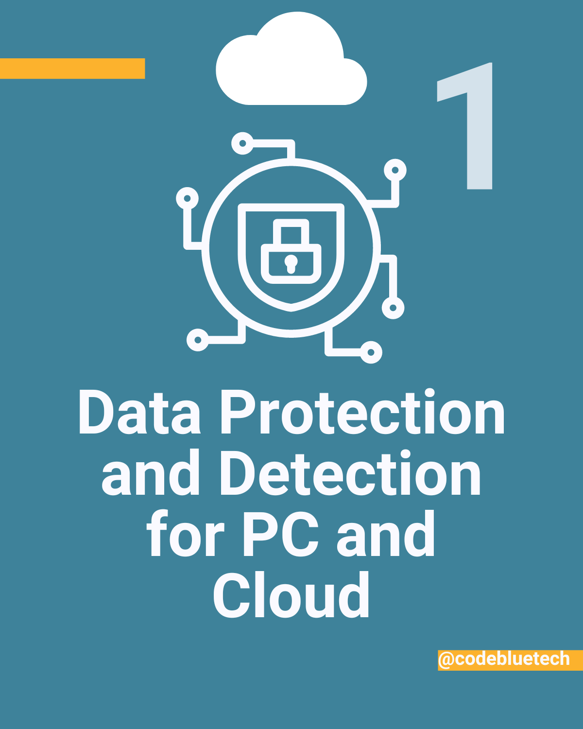 Ensure no one can access, change or delete the data resting in the cloud. Monitor it for changes and alert on breach.