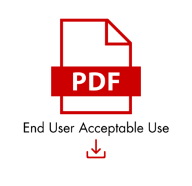 End user acceptable use policy