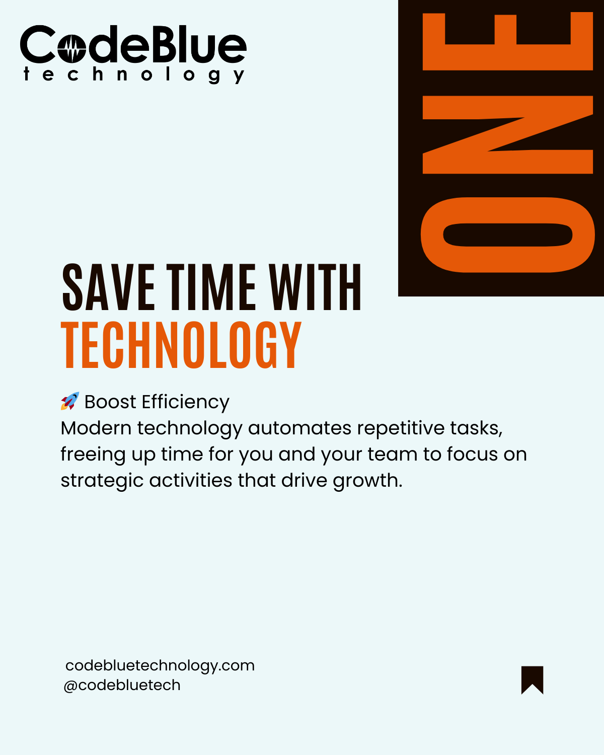 save time with technology outsourcing and CodeBlue Technology