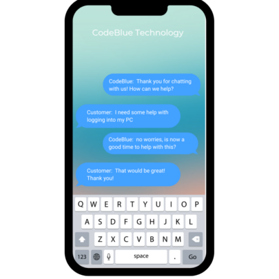 CodeBlue Technology Cloud Voice Text Messaging Services